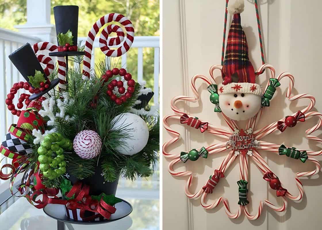 20 Creative Candy Cane Decoration Ideas to Sweeten Your Christmas