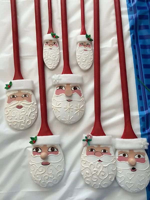 Charming Santa Spoon Designs