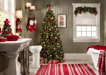 Christmas Bathroom Decor Ideas