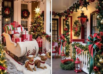 Christmas Front Porch Ideas