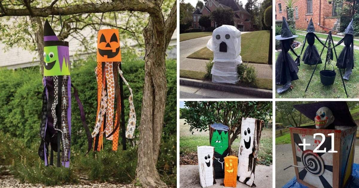 25 Best DIY Front Yard Halloween Decor Ideas to Spook Up Your Home
