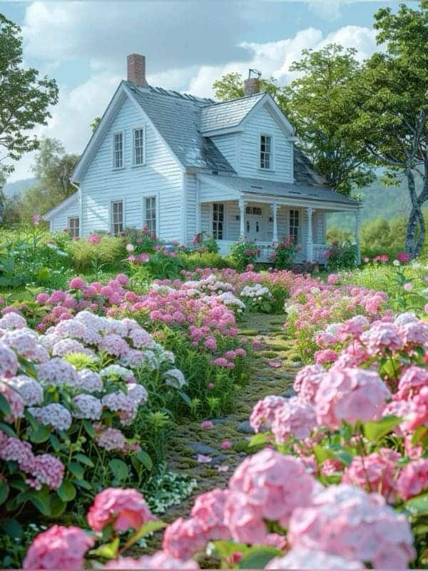 Dreamy Hydrangea English Garden