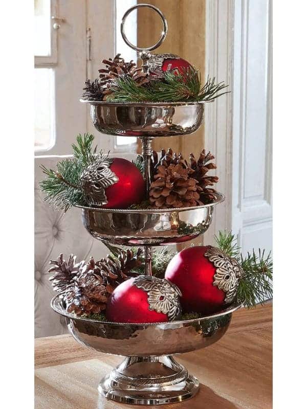 Elegant Tiered Ornament Display