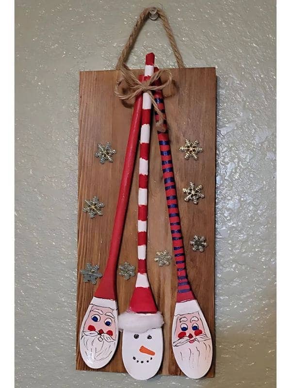 Festive Spoon Wall Art