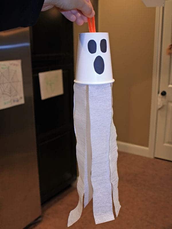 Floating Ghost Paper Cup Lantern