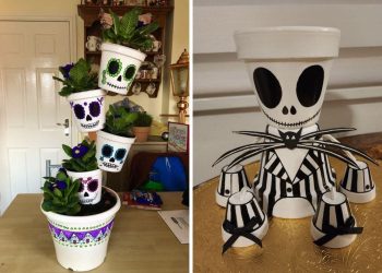 Halloween Pot Decor Ideas