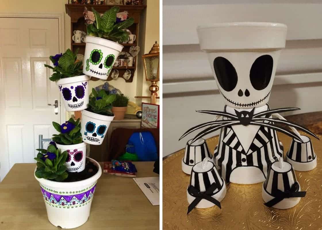 20 Spooktacular Halloween Pot Decor Ideas You’ll Want to Try