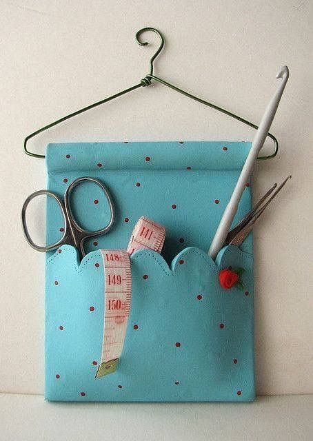 Handy Sewing Kit Hanger