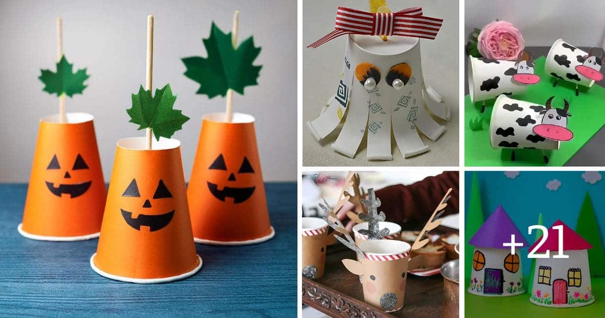 25 Creative and Fun Paper Cup Craft Ideas for Kids