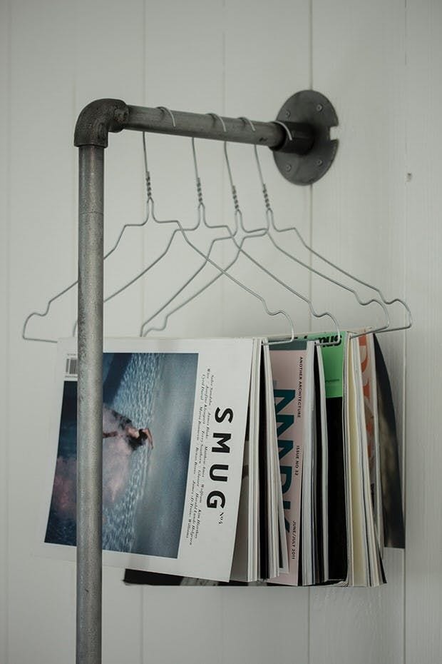 Industrial Pipe Magazine Hanger