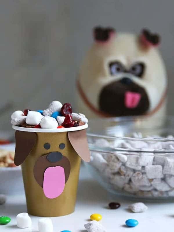 Puppy Treat Paper Cup Craft