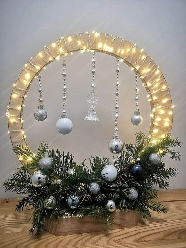 Radiant Halo Ornament Display