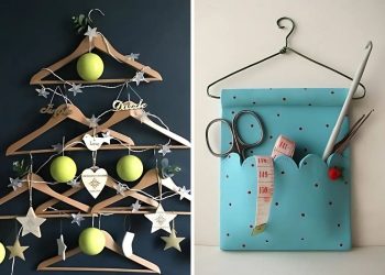 Repurposed Hangers Ideas