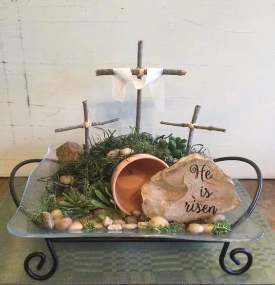 Resurrection Garden Easter Display