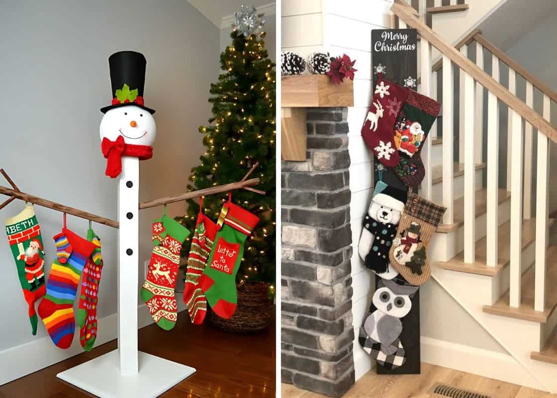 20 Creative and Stunning Stocking Holder Ideas to Elevate Your Christmas Decor