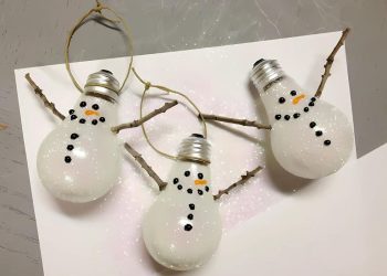 Upcycled Light Bulbs