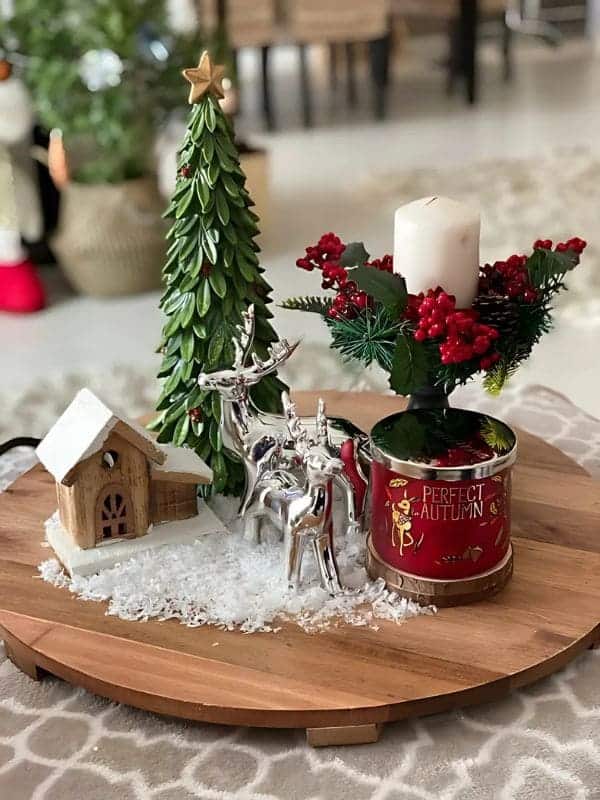 Winter Wonderland Table Centerpiece