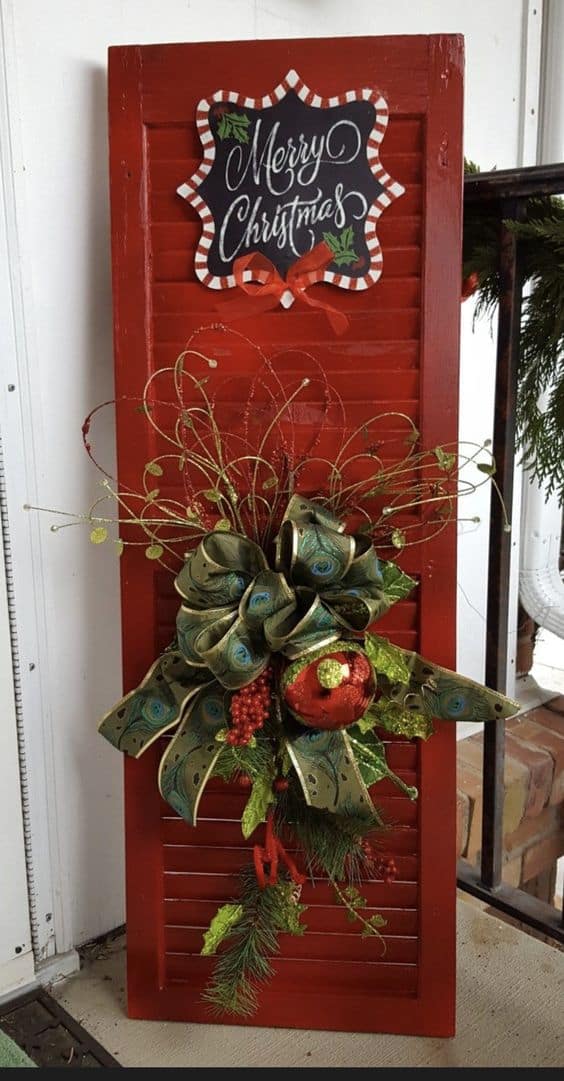 Festive Shutter Window