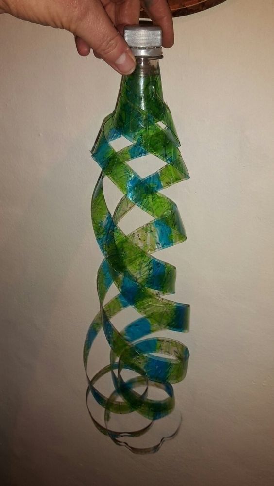 Vibrant Spiral Wind Chime