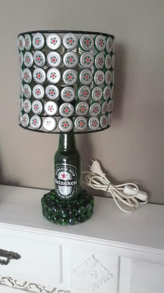 Heineken Bottle Cap Lamp