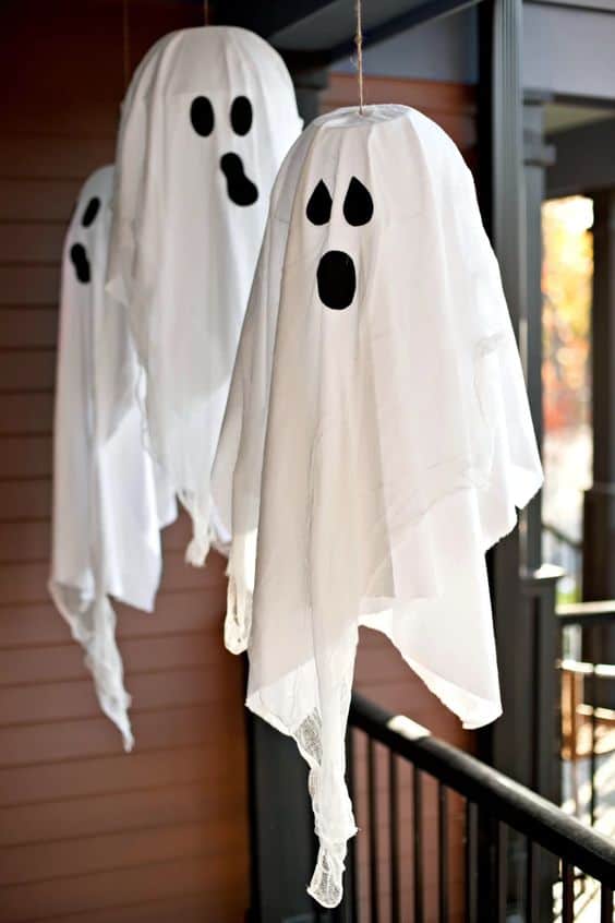 Floating Ghost Decorations