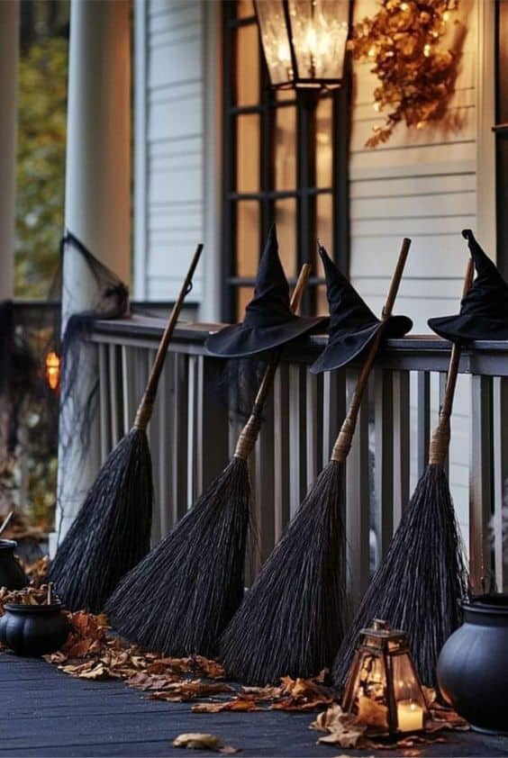 Witch’s Gathering Porch Decor