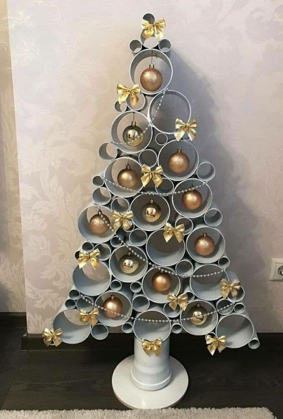 Modern Pipe Ornament Tree