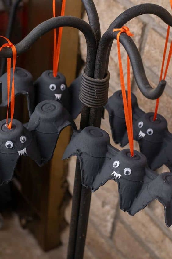 Adorable Hanging Bat Craft