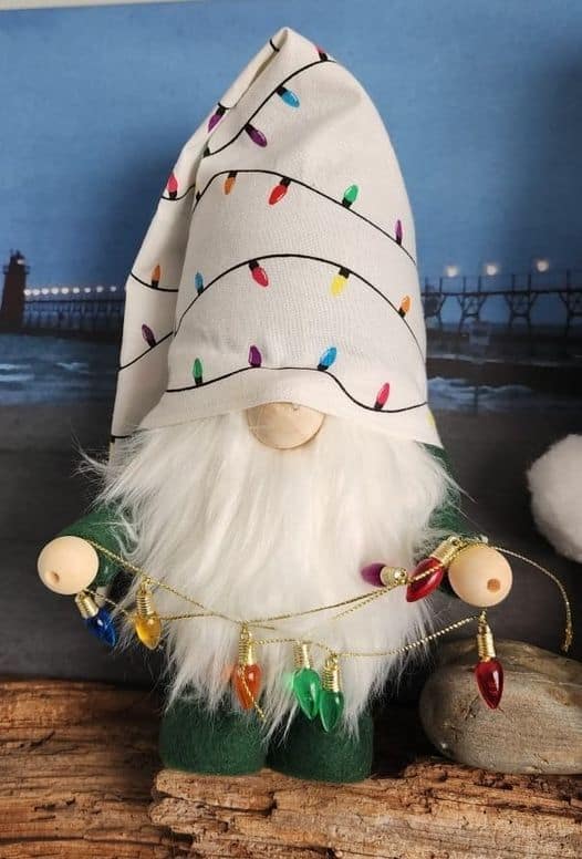 Festive Light String Gnome Delight