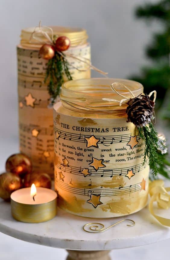 Musical Christmas Luminaries