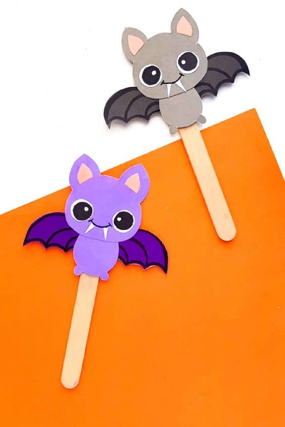 Adorable Vampire Bats Craft