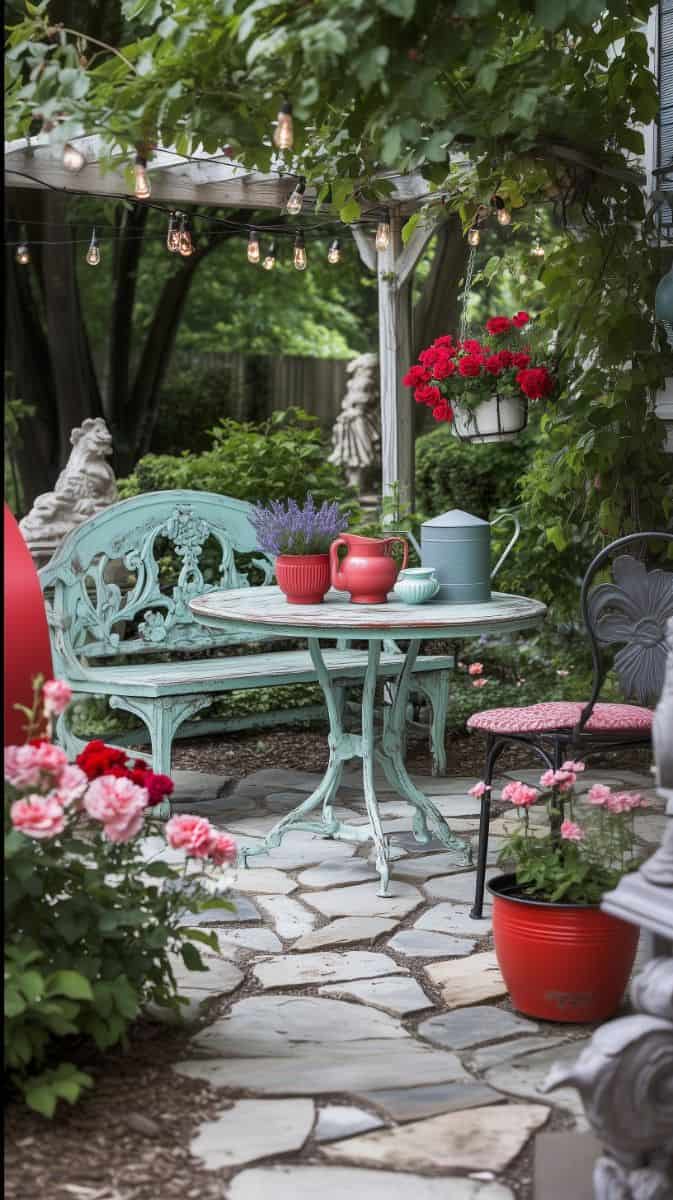 Charming Vintage Garden Nook