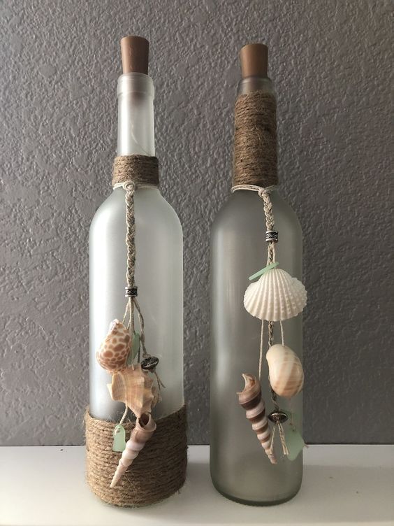 Coastal Charm Bottle Decor