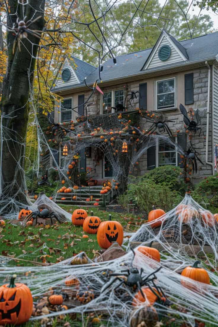 Haunting Spider Web Haven