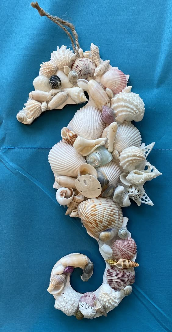 Seashell Seahorse Craft