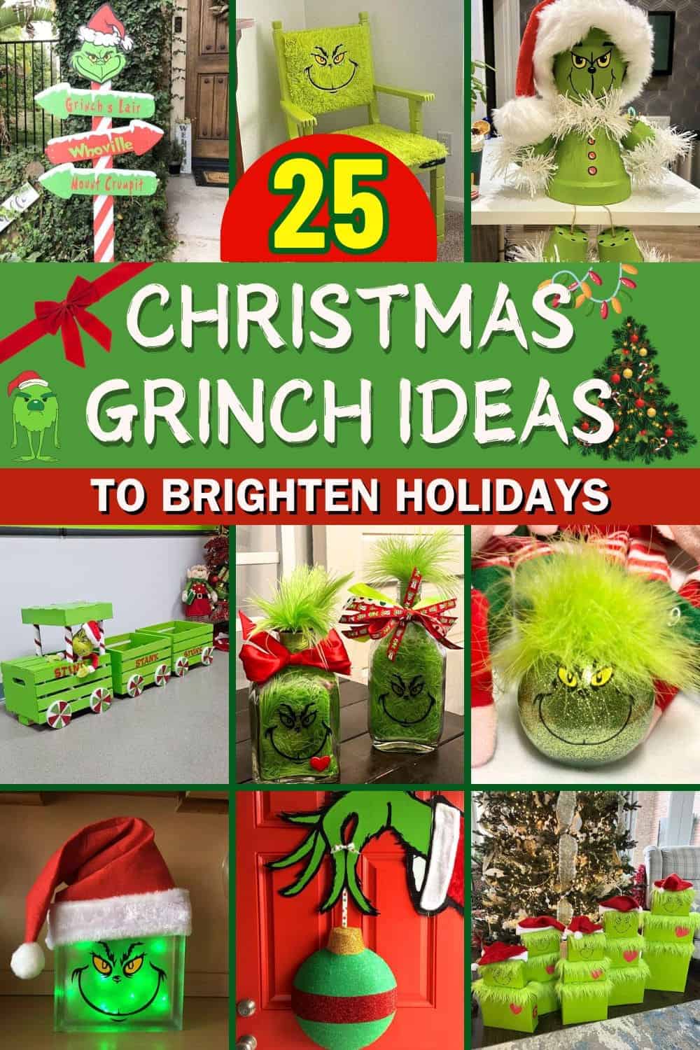 25 Creative DIY Christmas Grinch Ideas to Brighten Your Holidays