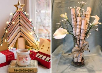 30 Magical Christmas Decor Ideas Inspired By Books and Pages