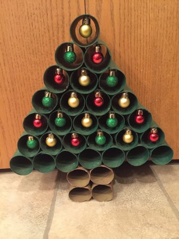 How to Make Christmas Tree From Core Toilet Papers In 4 Steps