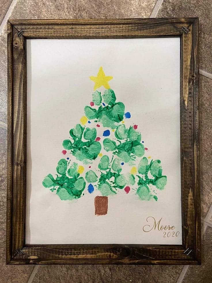 4 Easy Steps to Create a Cherished Paw Print Christmas Tree Keepsake