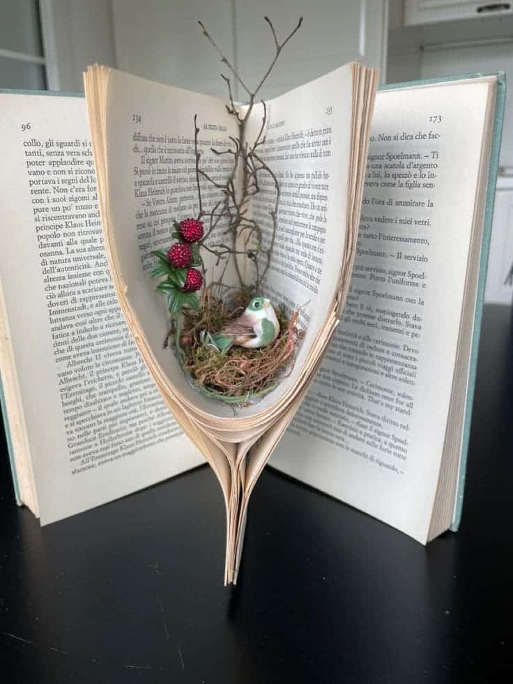 Enchanting Nest Book Display