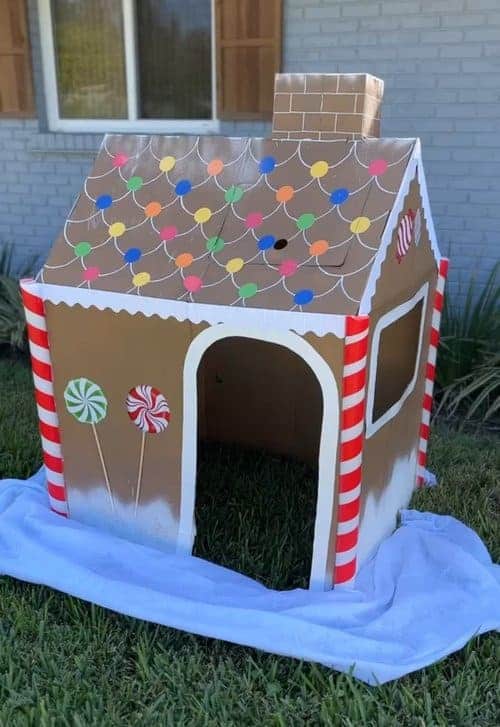 Step-by-Step Guide: DIY Cardboard Gingerbread House That Kids Will Adore