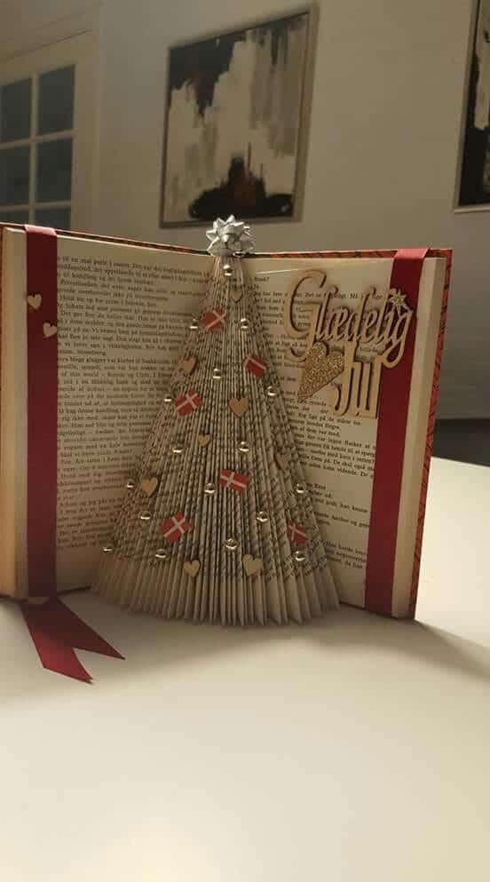 Folded Book Christmas Tree