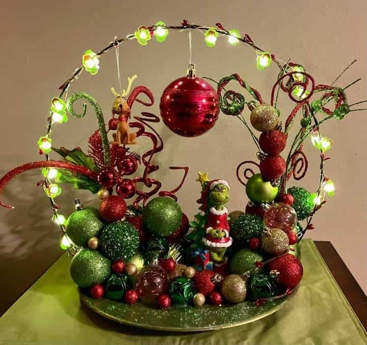 Grinch Wonderland Centerpiece Display