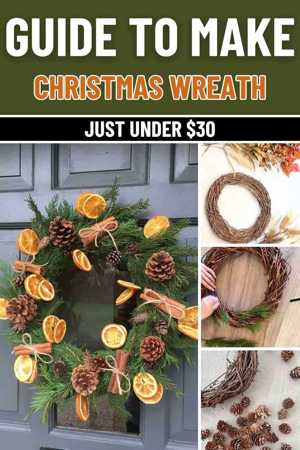 Guide to Make a DIY Christmas Wreath Under 30 in Just 15 Minutes