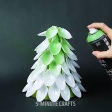 Guide on Making DIY Plastic Spoon Christmas Tree Just Under $30