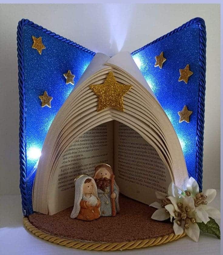 Radiant Nativity Book Display