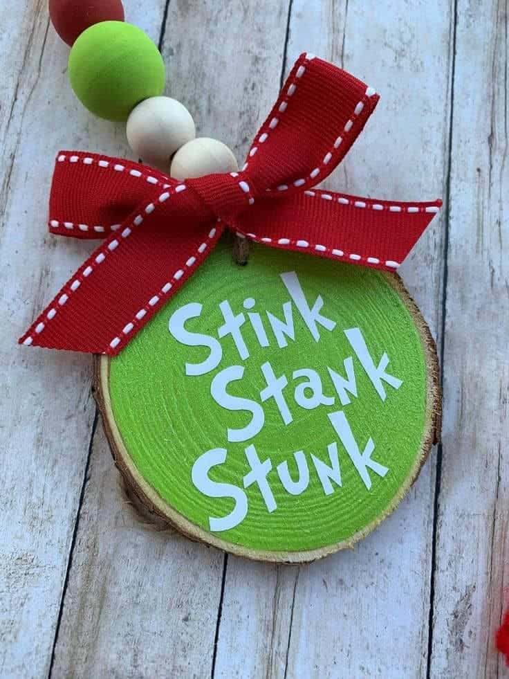 Stink-Stank-Stunk Ornament Charm