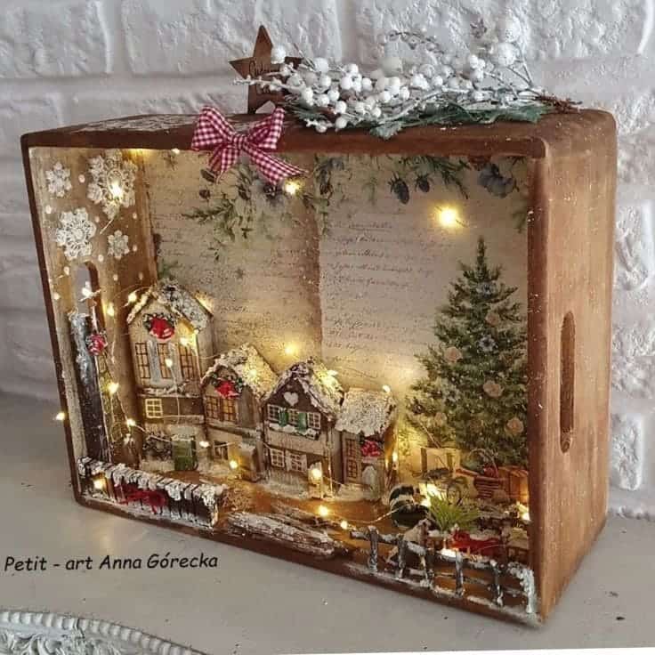 Whimsical Winter Wonderland Drawer