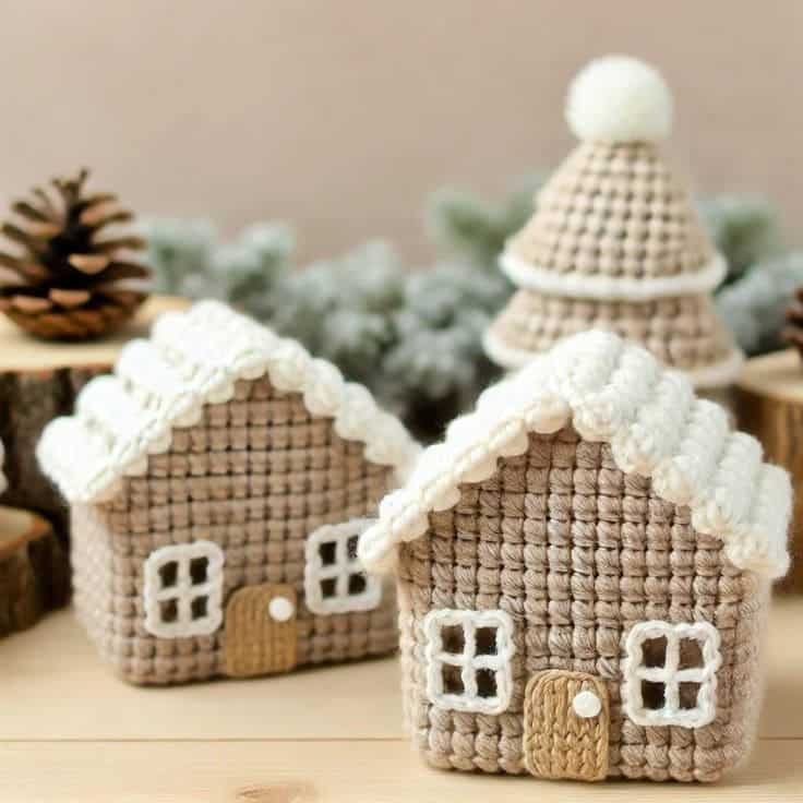 Cozy Crochet Christmas Village