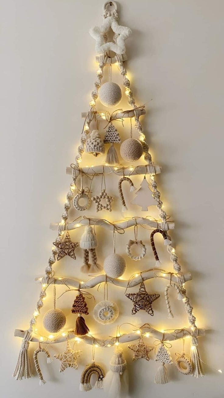 Cozy Yarn-Crafted Christmas Tree Delight